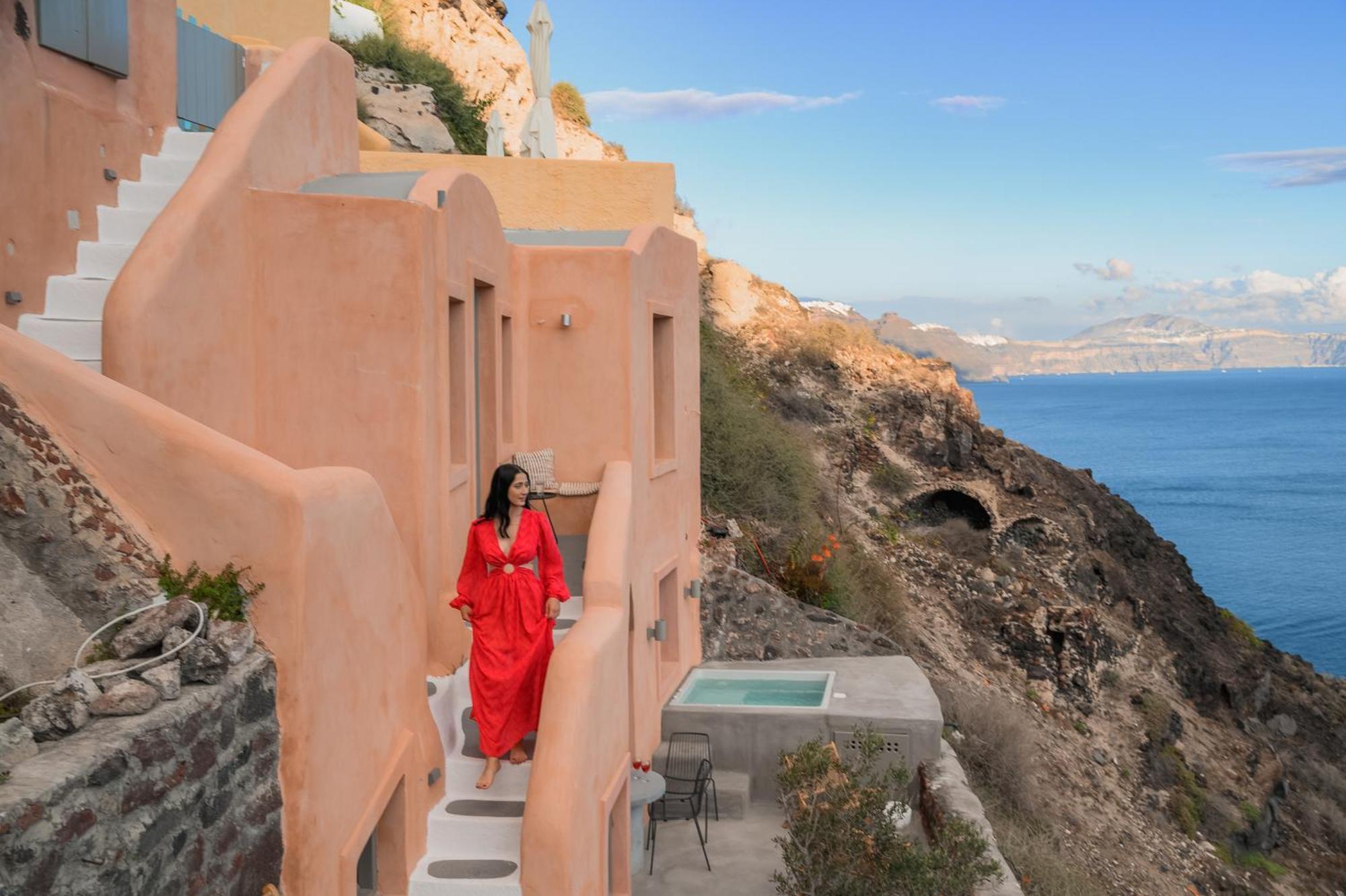 Oia Waves By Sv Villa Oda fotoğraf